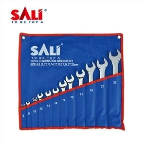 SALI 12PCS SET SPANNER CYFUNDEB DEUNYDDOL CRV